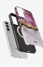 Samsung Galaxy S22 Tough Case – Pink Dream - View 2