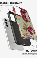 Samsung Galaxy S22 Tough Case – Pansy Pansy - View 2