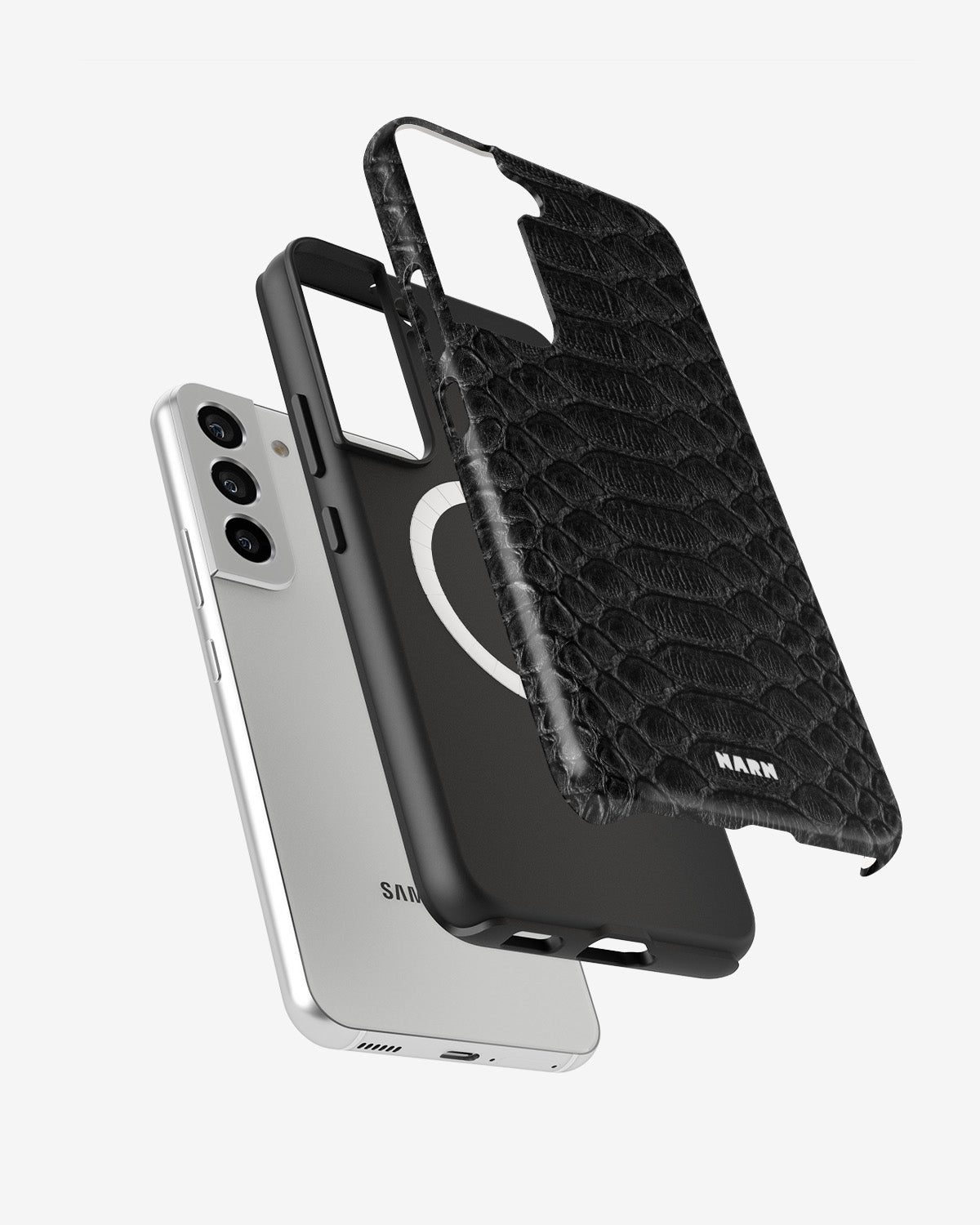 Samsung Galaxy S22 Tough Case – Black Snake - View 2