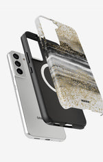 Samsung Galaxy S22 Tough Case – Sparkly Tie Dye - View 2