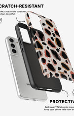 Samsung Galaxy S22 Tough Case – Artsy Leopard - View 2