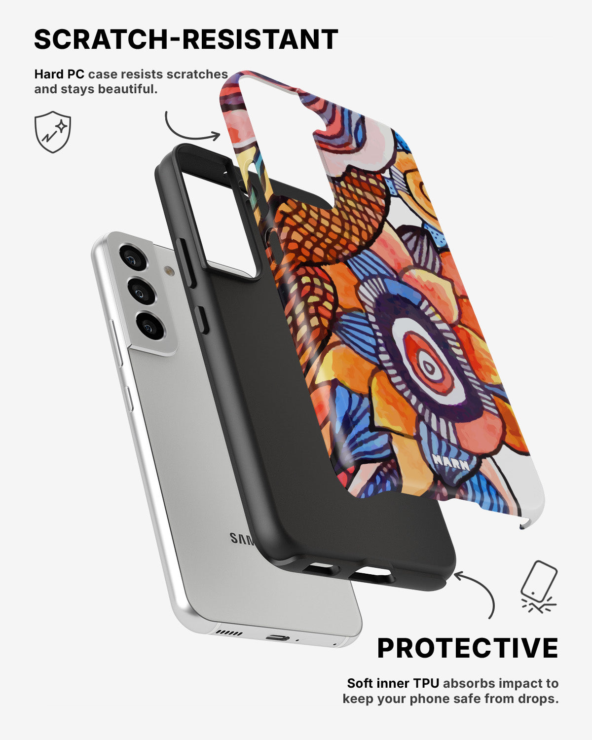 Samsung Galaxy S22 Tough Case – Energize - View 2