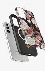 Samsung Galaxy S22 Tough Case – Midnight Roses - View 2