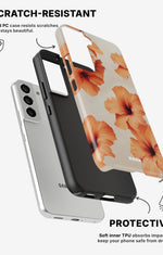 Samsung Galaxy S22 Tough Case – Hibiscus Dreams - View 2