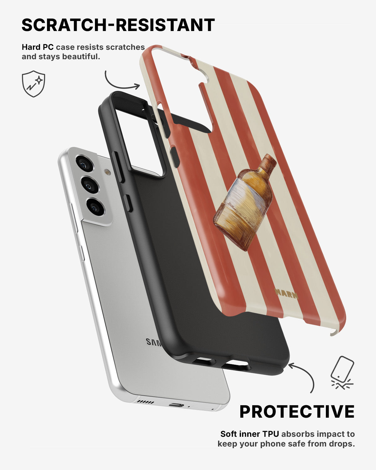 Samsung Galaxy S22 Tough Case – Vino - View 2
