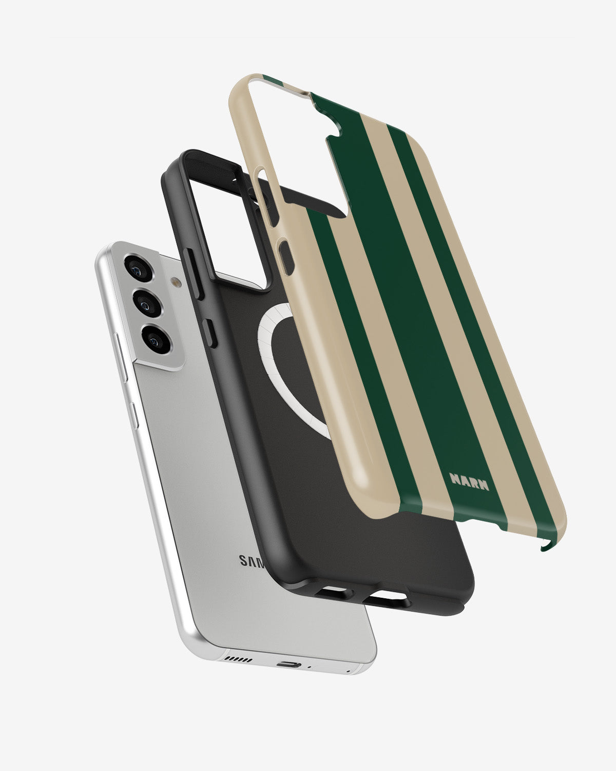 Samsung Galaxy S22 Tough Case – Vert Stripe - View 2