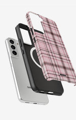 Samsung Galaxy S22 Tough Case – Plaid Skirt - View 2