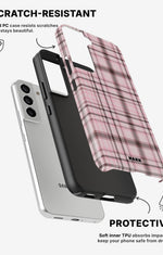 Samsung Galaxy S22 Tough Case – Plaid Skirt - View 2