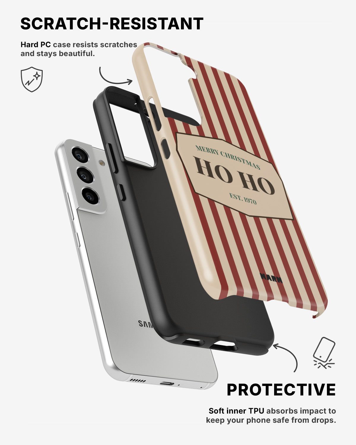 Samsung Galaxy S22 Tough Case – Ho Ho - View 2