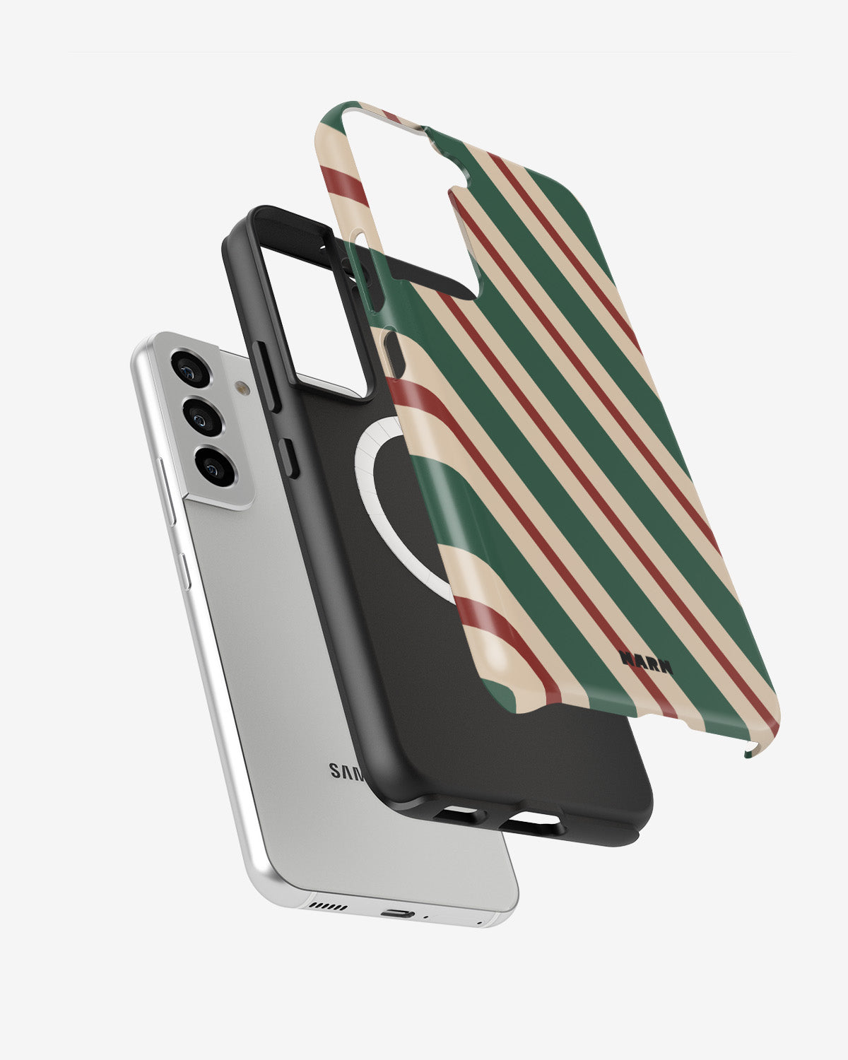 Samsung Galaxy S22 Tough Case – Candy Stripe - View 2