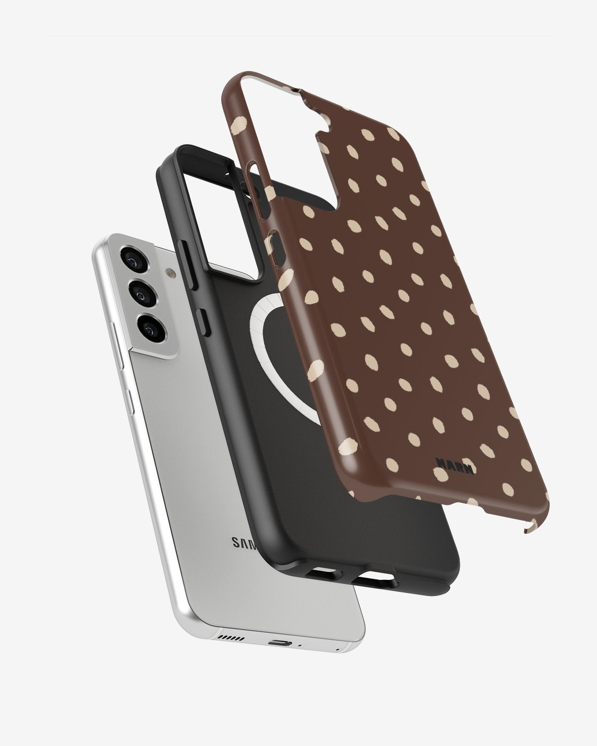 Samsung Galaxy S22 Tough Case – Choco Dots - View 2