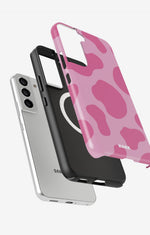 Samsung Galaxy S22 Tough Case – Pink Moo - View 2