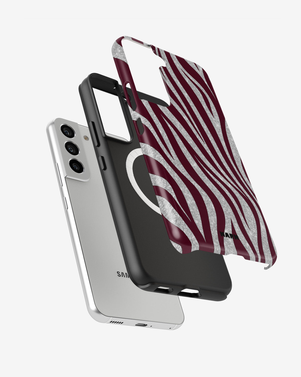 Samsung Galaxy S22 Tough Case – Velvet Zebra - View 2