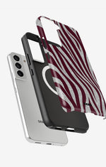 Samsung Galaxy S22 Tough Case – Velvet Zebra - View 2