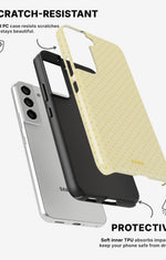 Samsung Galaxy S22 Tough Case – Morning Dots - View 2