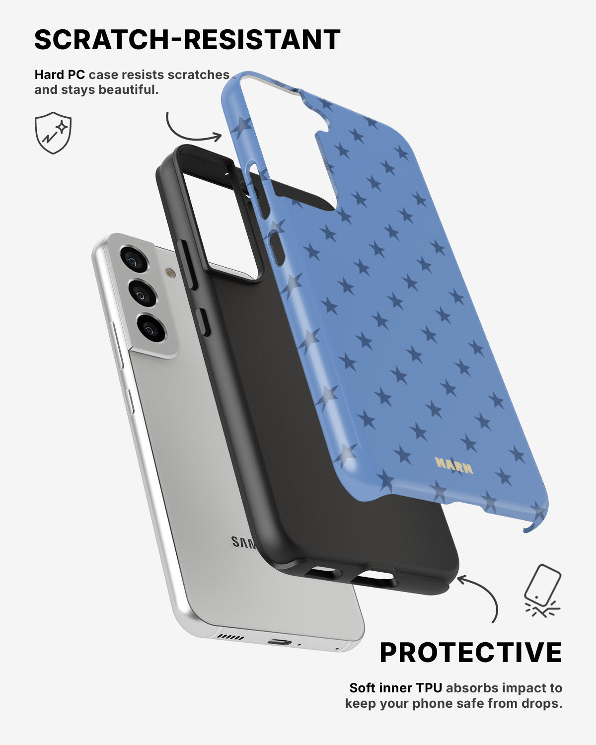 Samsung Galaxy S22 Tough Case – Sprinkles - View 2