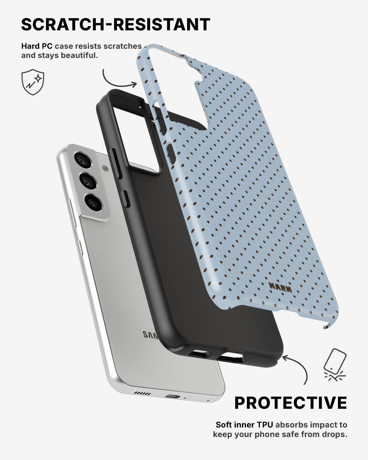 Samsung Galaxy S22 Tough Case – Slow Morning - View 2