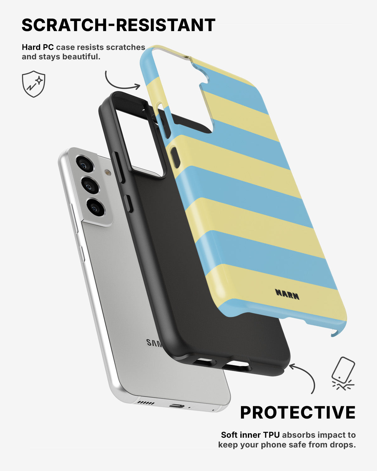 Samsung Galaxy S22 Tough Case – Beach Towel - View 2