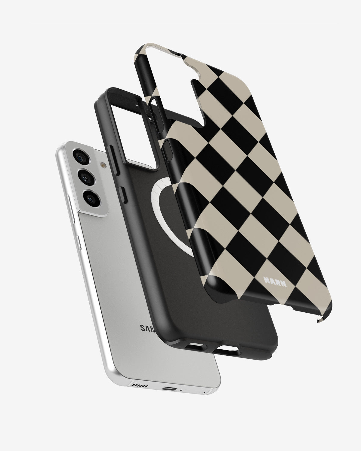 Samsung Galaxy S22 Tough Case – Checkmate - View 2