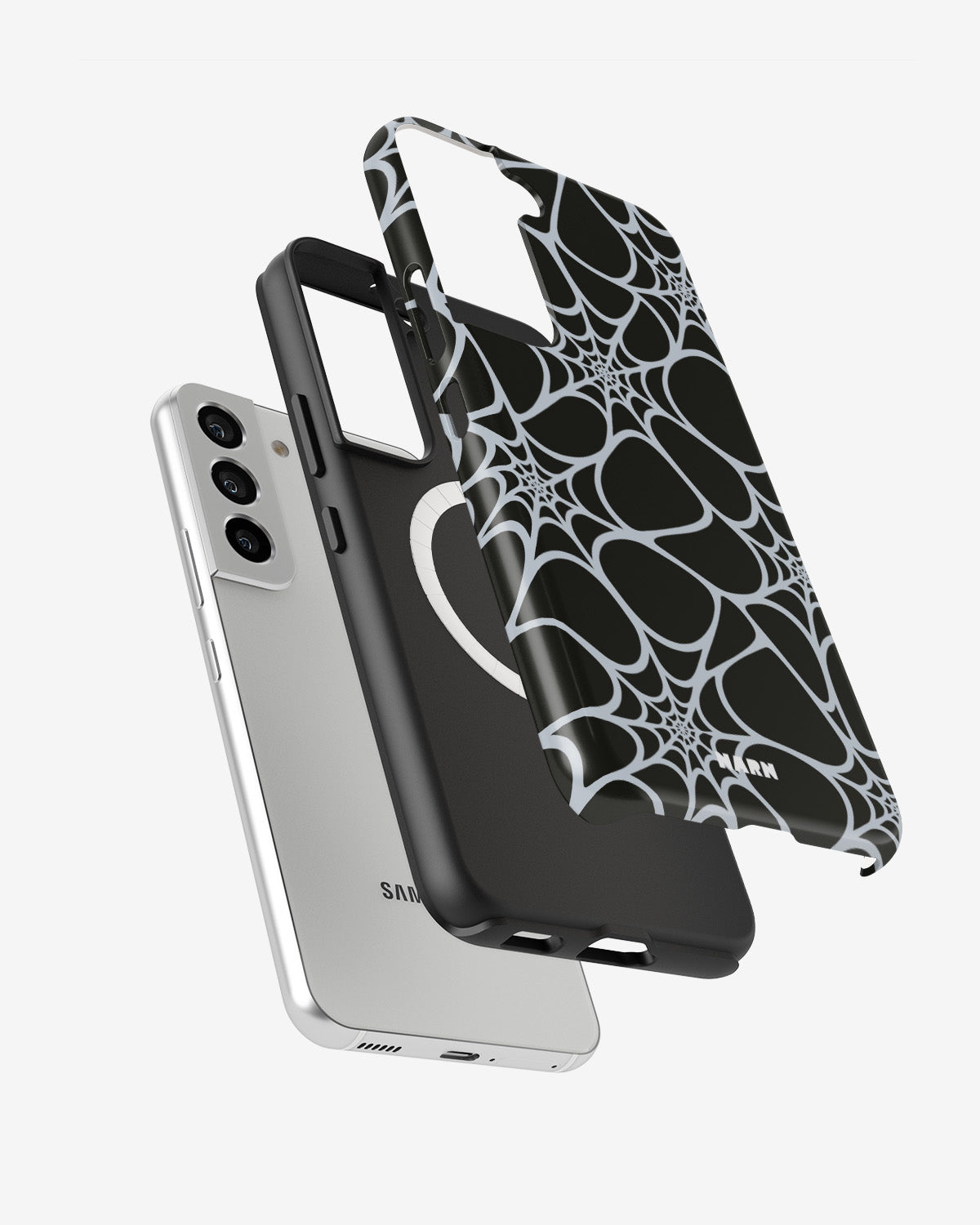 Samsung Galaxy S22 Tough Case – Spiderweb - View 2