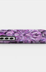 Samsung Galaxy S22 Tough Case – Lavender Crystals - View 3