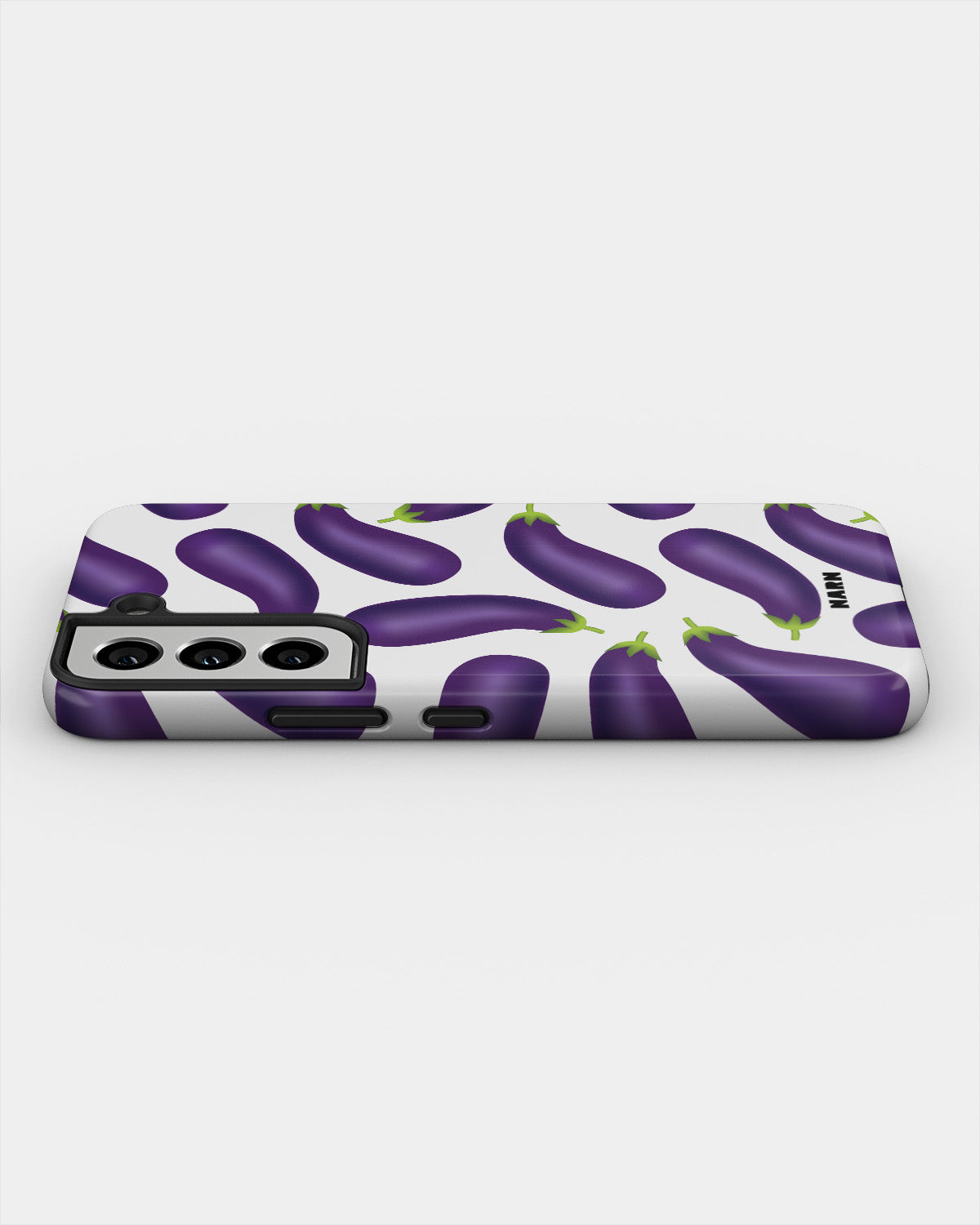 Samsung Galaxy S22 Tough Case – Eggplant Pattern - View 3