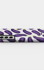 Samsung Galaxy S22 Tough Case – Eggplant Pattern - View 3