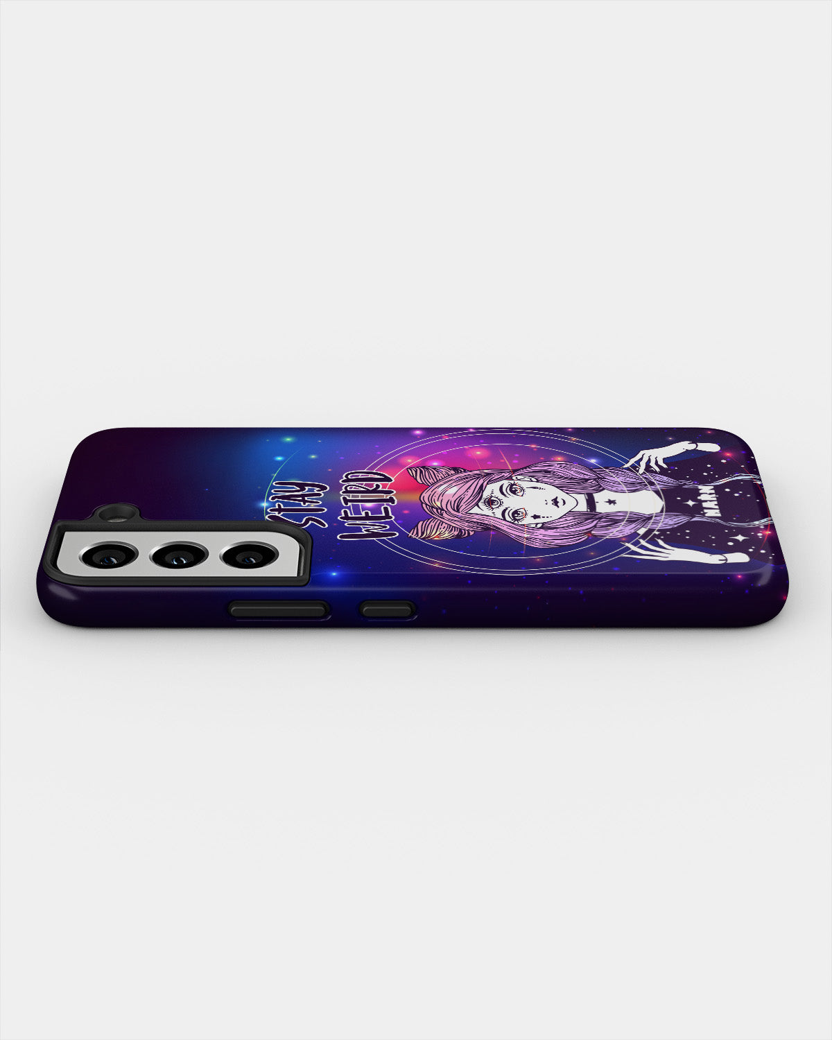 Samsung Galaxy S22 Tough Case – Galactic Weird - View 3