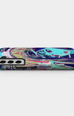 Samsung Galaxy S22 Tough Case – Abstract Cat - View 3