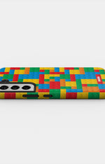 Samsung Galaxy S22 Tough Case – Building Bricks - View 3