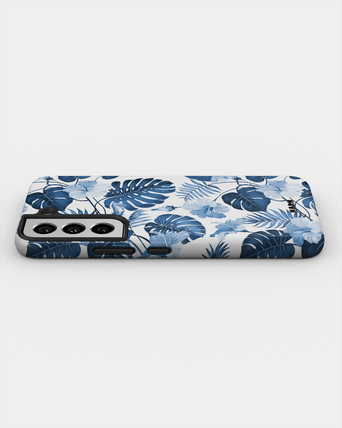 Samsung Galaxy S22 Tough Case – Blue Tropics - View 3