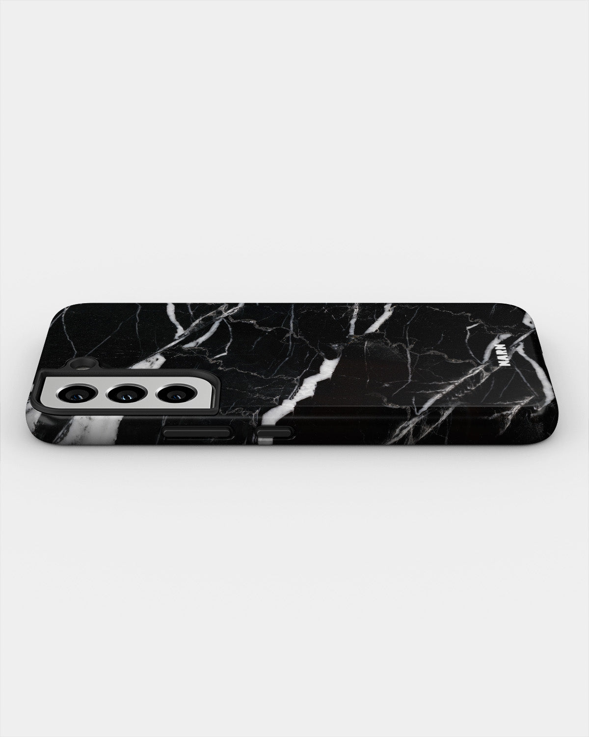 Samsung Galaxy S22 Tough Case – Black Marble - View 3