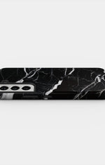 Samsung Galaxy S22 Tough Case – Black Marble - View 3