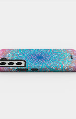 Samsung Galaxy S22 Tough Case – Pastel Mandala - View 3