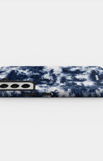 Samsung Galaxy S22 Tough Case – Tie Dye Blue - View 3