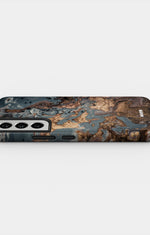 Samsung Galaxy S22 Tough Case – Molten Gold - View 3