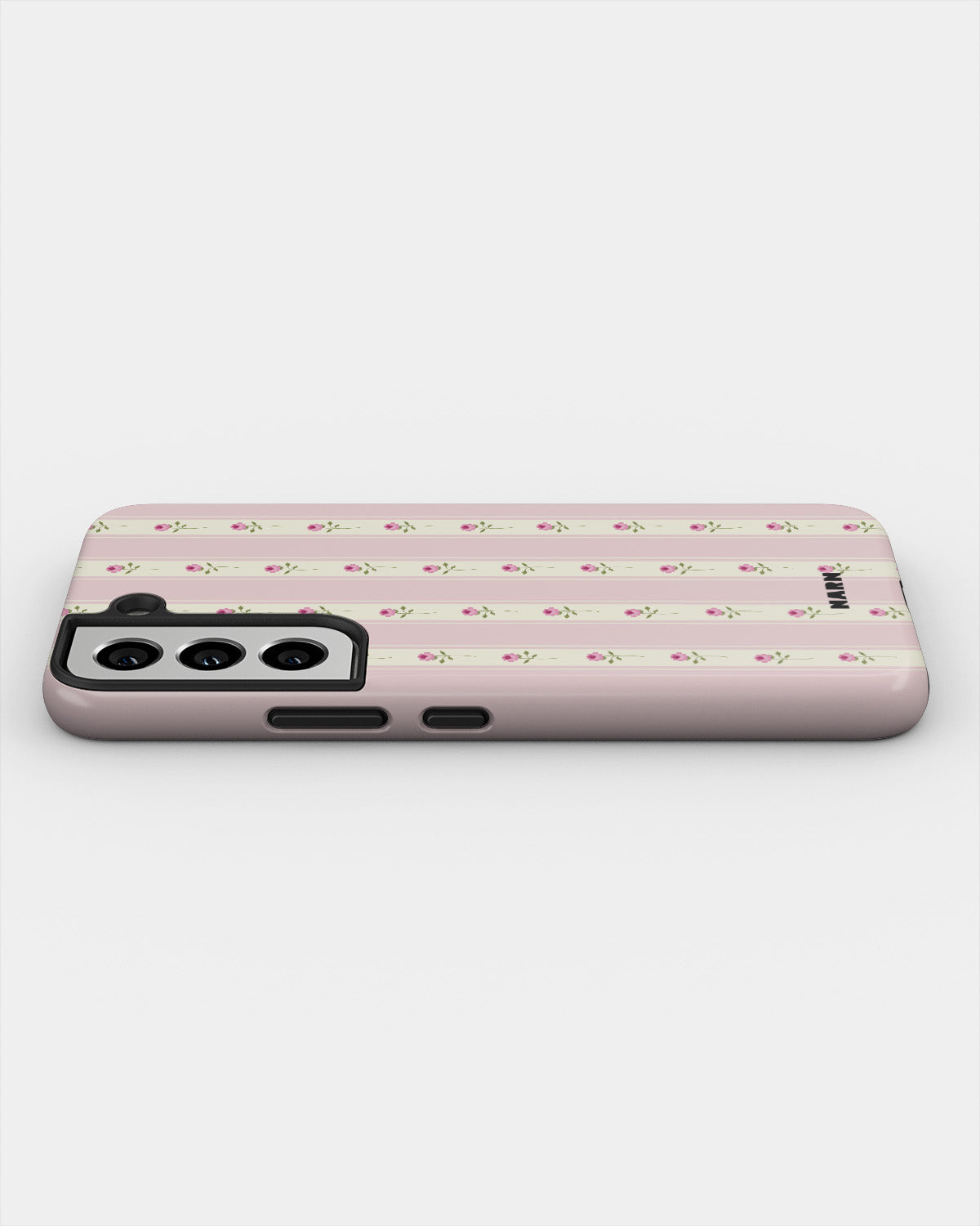 Samsung Galaxy S22 Tough Case – Rose Lines - View 3