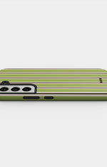 Samsung Galaxy S22 Tough Case – Matcha Lines - View 3