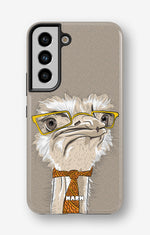 Samsung Galaxy S21 Tough Case – Hipster Ostrich - View 1