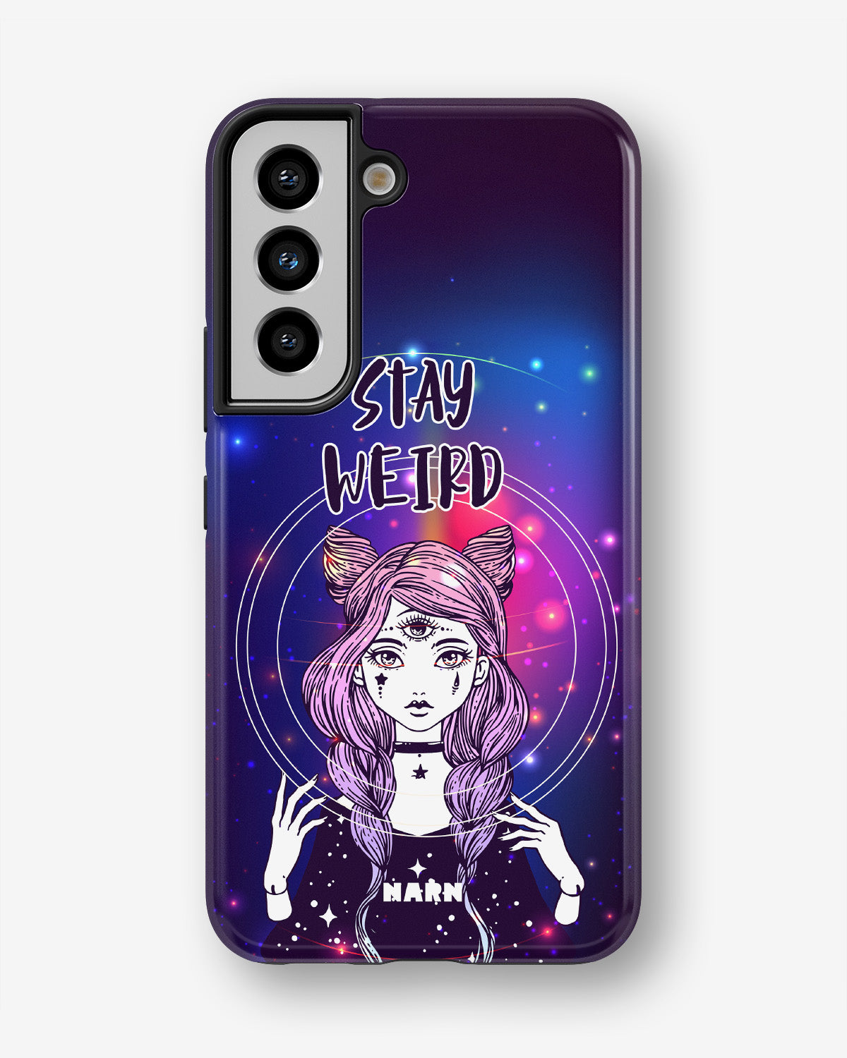Samsung Galaxy S21 Tough Case – Galactic Weird - View 1