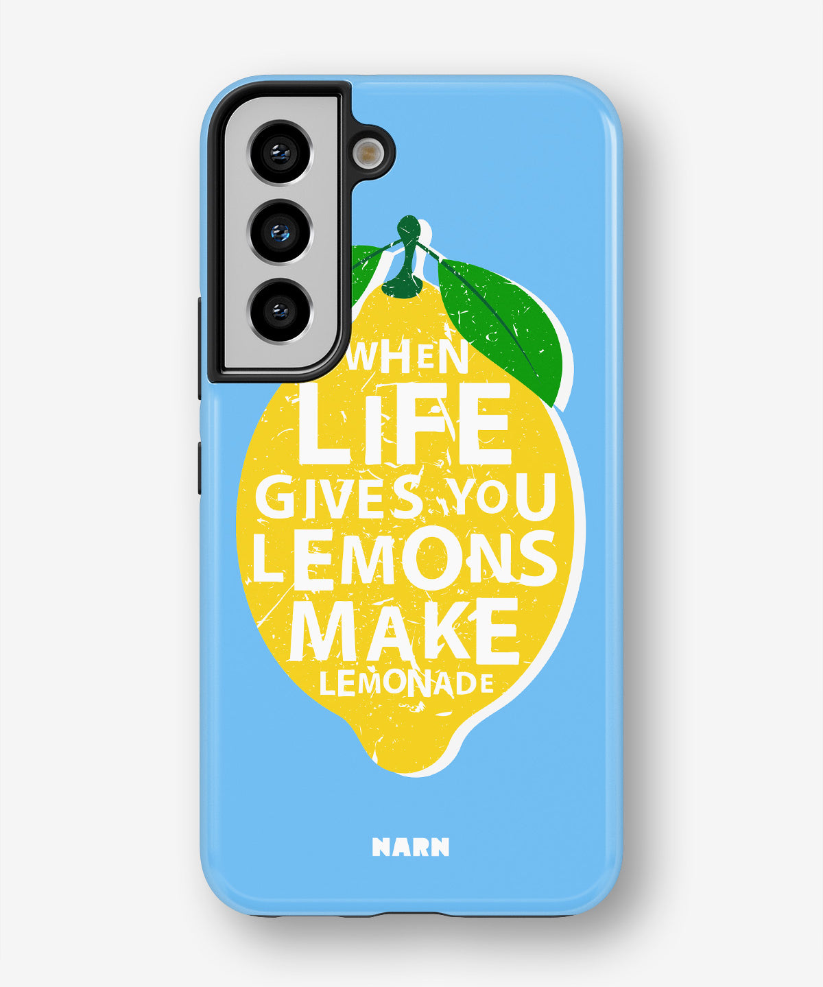 Samsung Galaxy S21 Tough Case – Lemon Quote - View 1