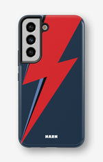 Samsung Galaxy S21 Tough Case – Blue Bowie - View 1