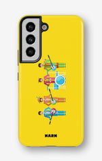 Samsung Galaxy S21 Tough Case – Beatles Yellow - View 1