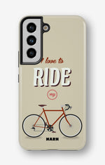 Samsung Galaxy S21 Tough Case – Ride My Bicycle - View 1