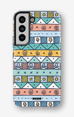 Samsung Galaxy S21 Tough Case – Cute Pattern - View 1