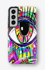 Samsung Galaxy S21 Tough Case – Abstract Eye - View 1