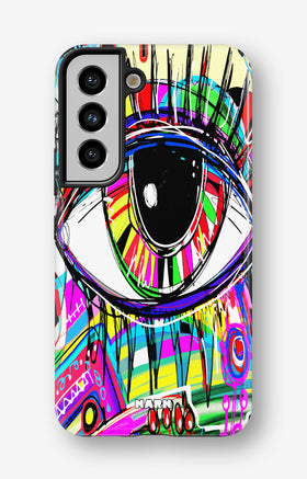 Samsung Galaxy S21 Tough Case – Abstract Eye - View 1