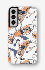 Samsung Galaxy S21 Tough Case – Apricot Sneakers - View 1