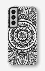 Samsung Galaxy S21 Tough Case – Henna Mandala - View 1