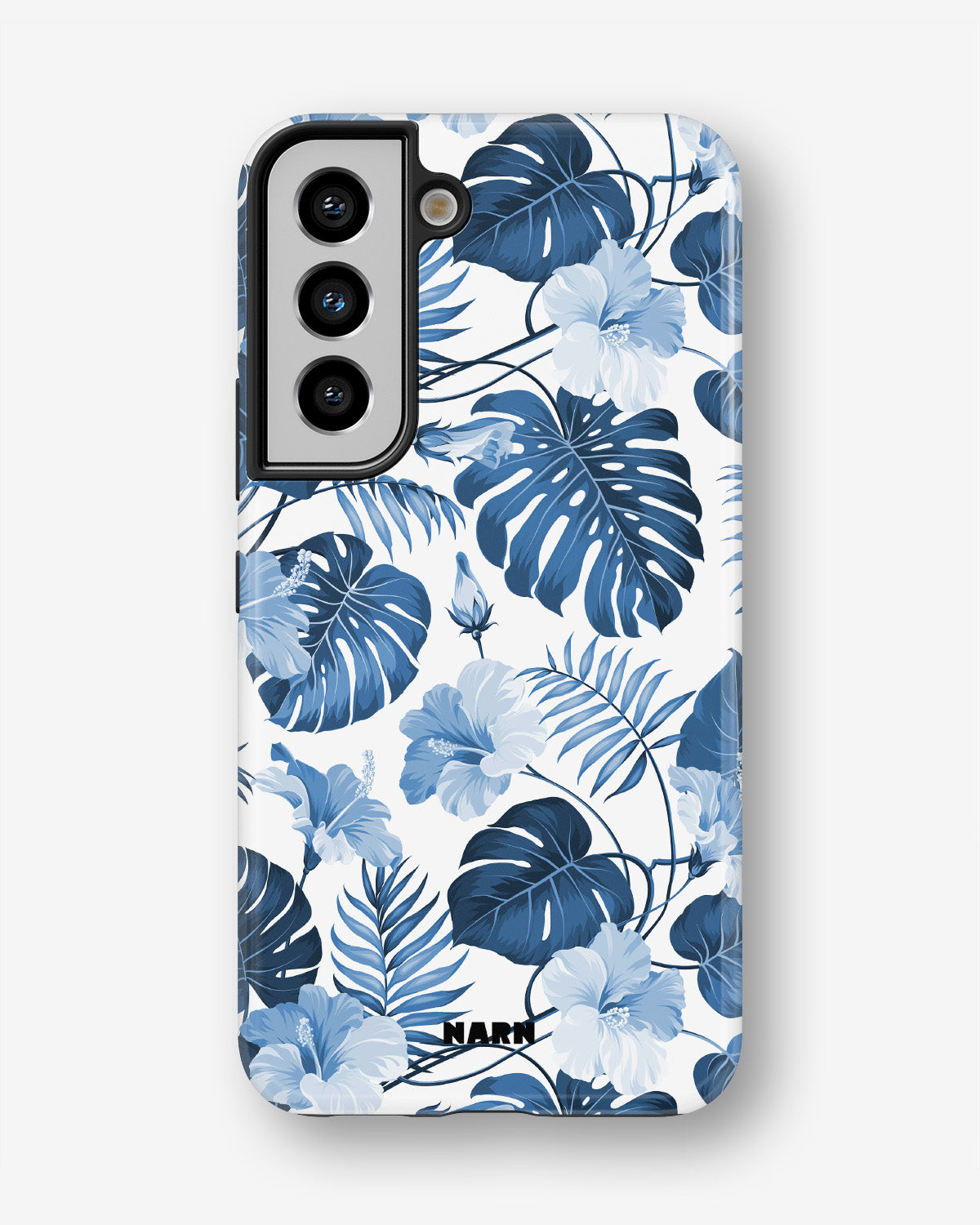Samsung Galaxy S21 Tough Case – Blue Tropics - View 1